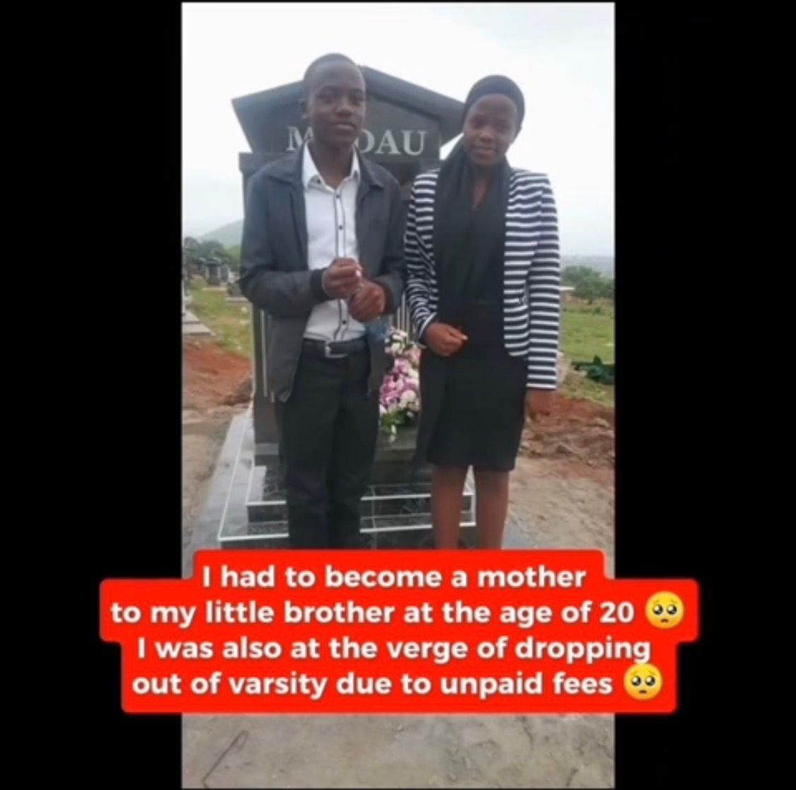 Mulalo becoming a mother to her little brother at 20, almost dropped out of varsity