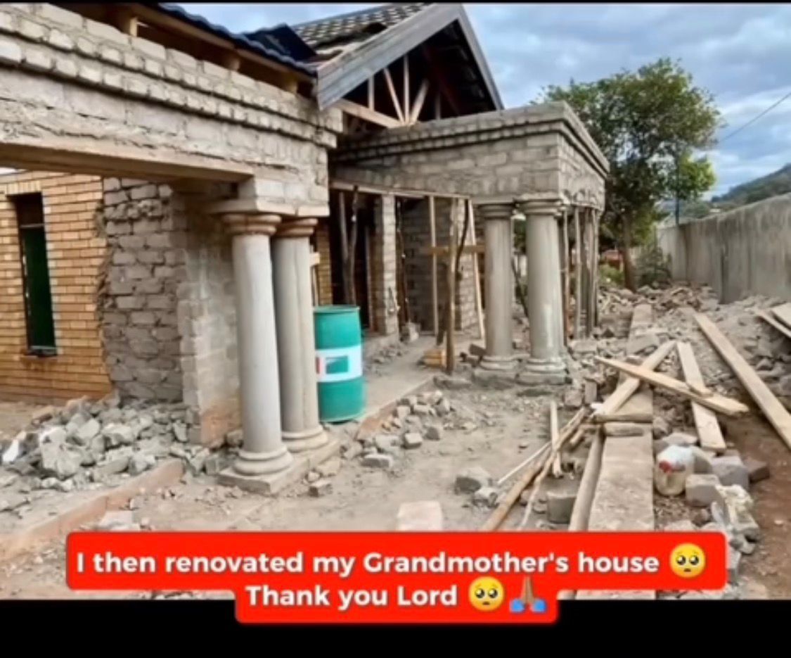 Mulalo renovating her grandmother's house — giving back
